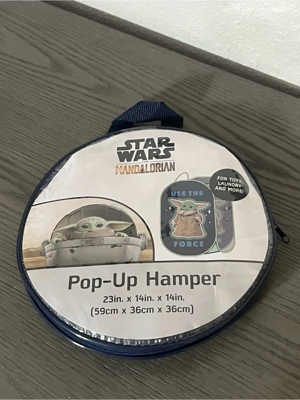 Disney Star Wars The Mandalorian Grogu Navy Pop-Up Hamper
